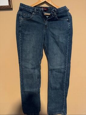 Lee Women's Dark Blue Straight-Leg Jeans